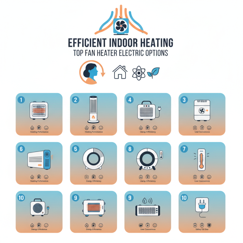 Top 10 Fan Heater Electric Options for Efficient Indoor Heating