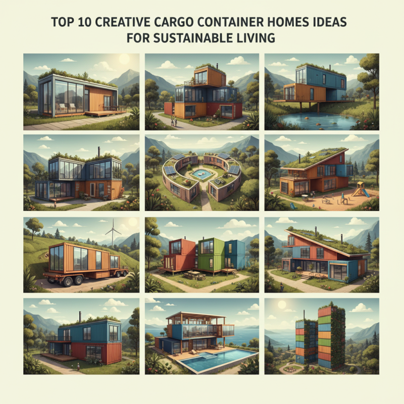 Top 10 Creative Cargo Container Homes Ideas for Sustainable Living