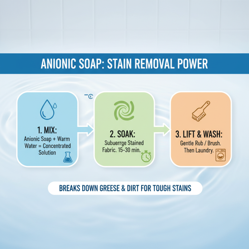 How to Use Anionic Soap for Effective Cleaning Solutions at Home