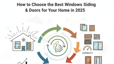 How to Choose the Best Windows Siding and Doors for Your Home in 2025
