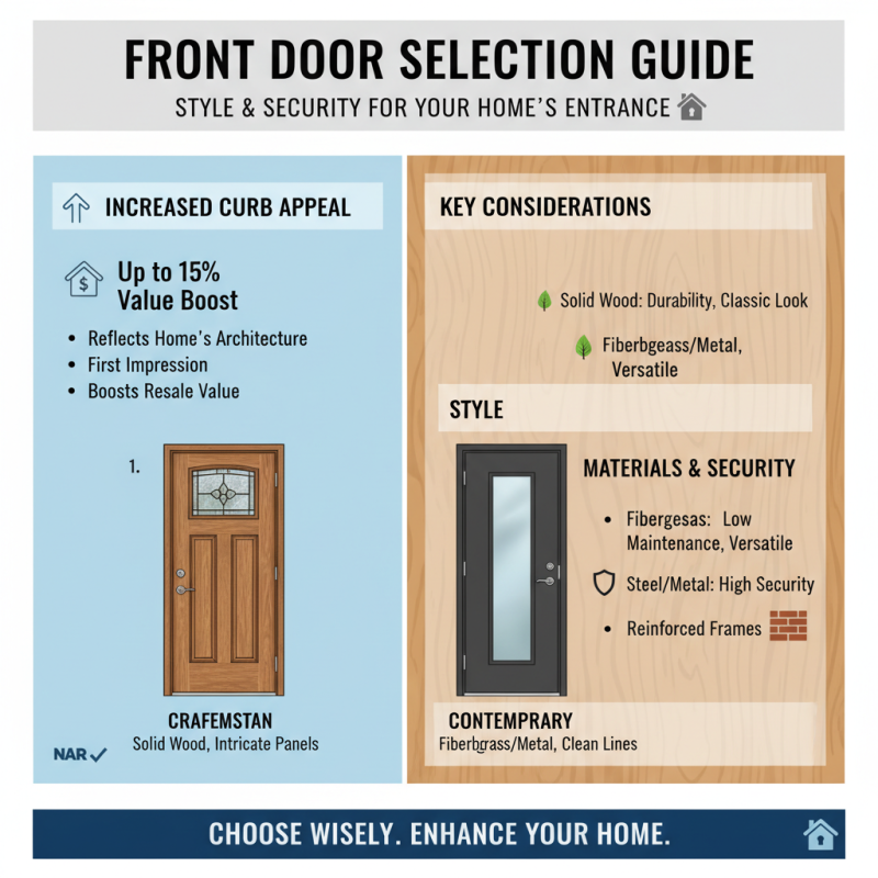 How to Choose the Right Front Doors for Your Home Style and Security
