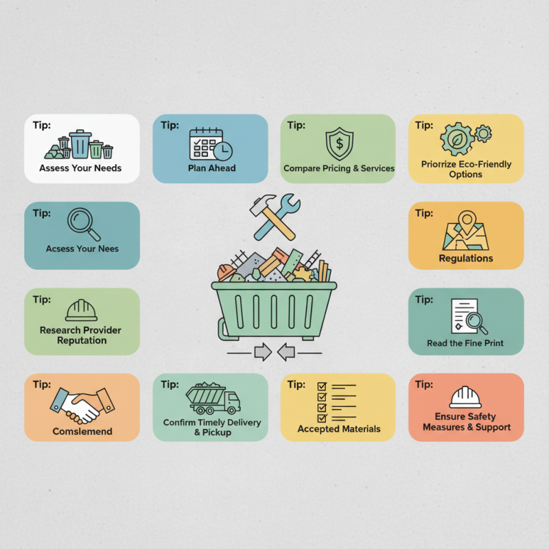 Top 10 Tips for Choosing the Best Construction Site Dumpster Rental