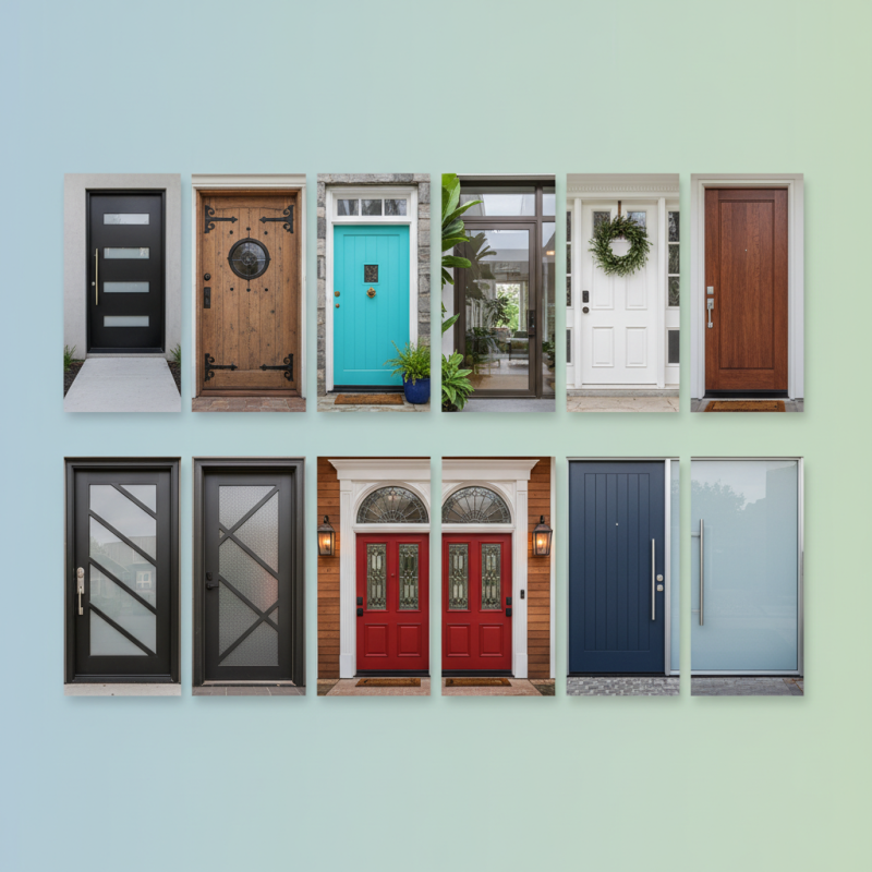 Top 10 Residential Front Doors to Boost Your Home Curb Appeal