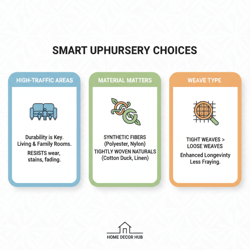 How to Choose the Best Upholstery Materials for Your Home Decor Needs