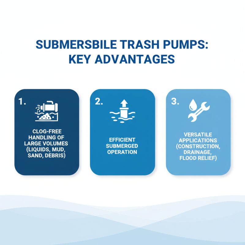 Top Benefits of Using Submersible Trash Pumps for Efficient Waste Removal