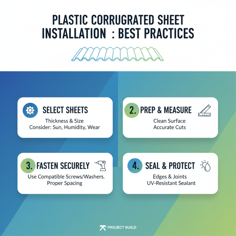 2025 How to Use Plastic Corrugated Sheets for Your Next Project