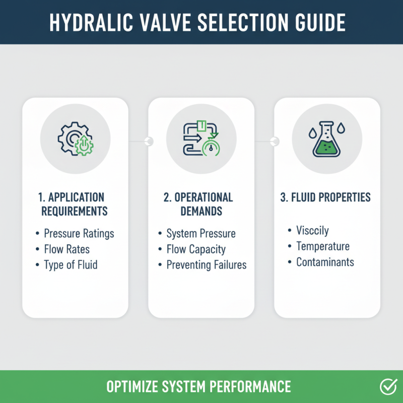 7 Essential Tips for Choosing the Right Hydraulic Valve for Your Application