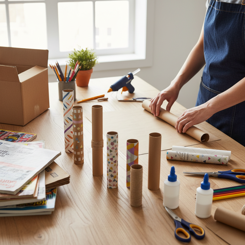 How to Make Paper Tubes at Home Step by Step Guide