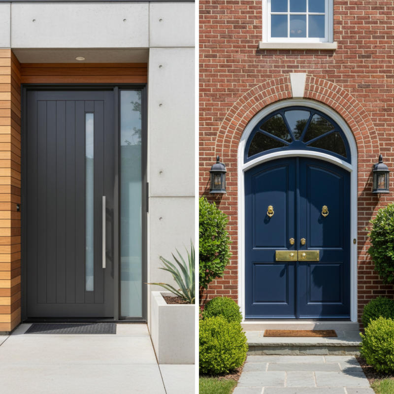 How to Choose the Right Front Doors for Your Home Style and Security
