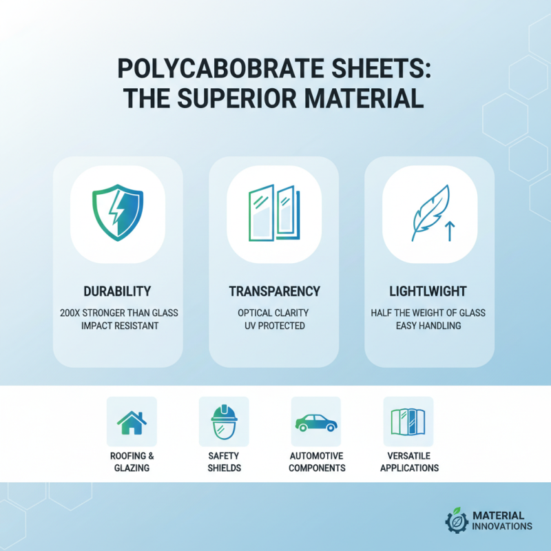 Why Choose Polycarbonate Sheets for Your Next Project and Their Benefits