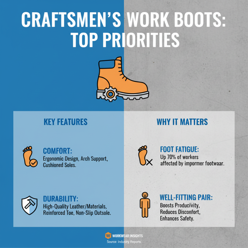 How to Choose the Best Craftsman Work Boots for Comfort and Durability
