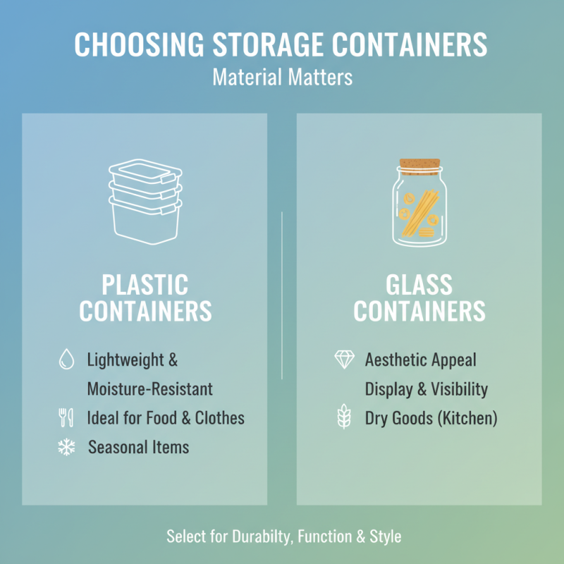 How to Choose the Right Container and More Tips for Effective Storage Solutions