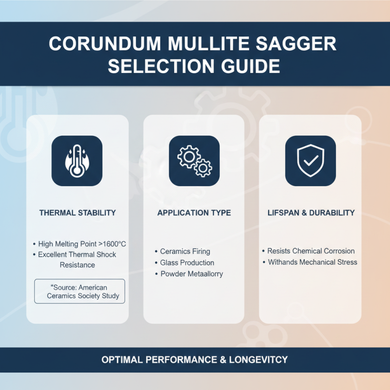 How to Choose the Right Corundum Mullite Sagger for Your Applications