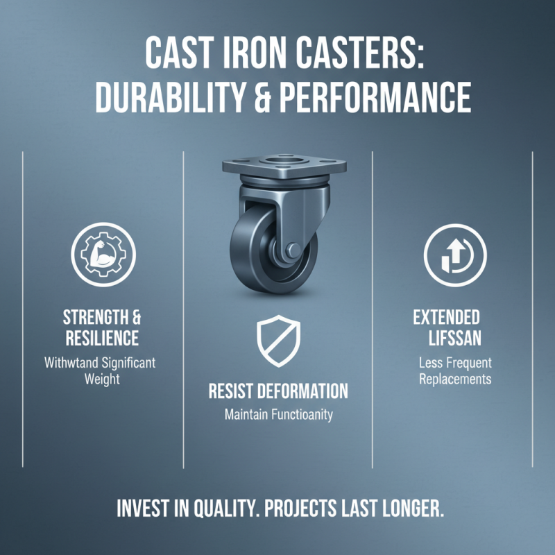 How to Choose the Best Cast Iron Casters for Your Projects in 2025