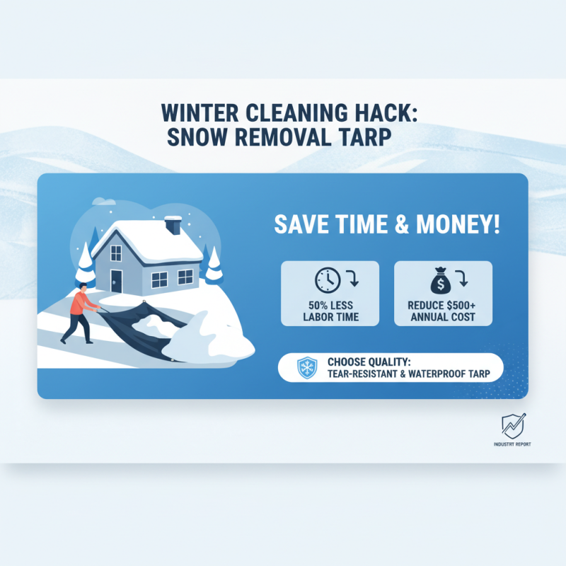Top 10 Best Snow Removal Tarps for Effortless Winter Cleaning