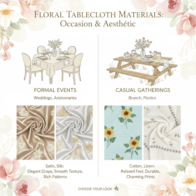 Top 10 Tips for Choosing the Perfect Floral Tablecloth for Any Occasion