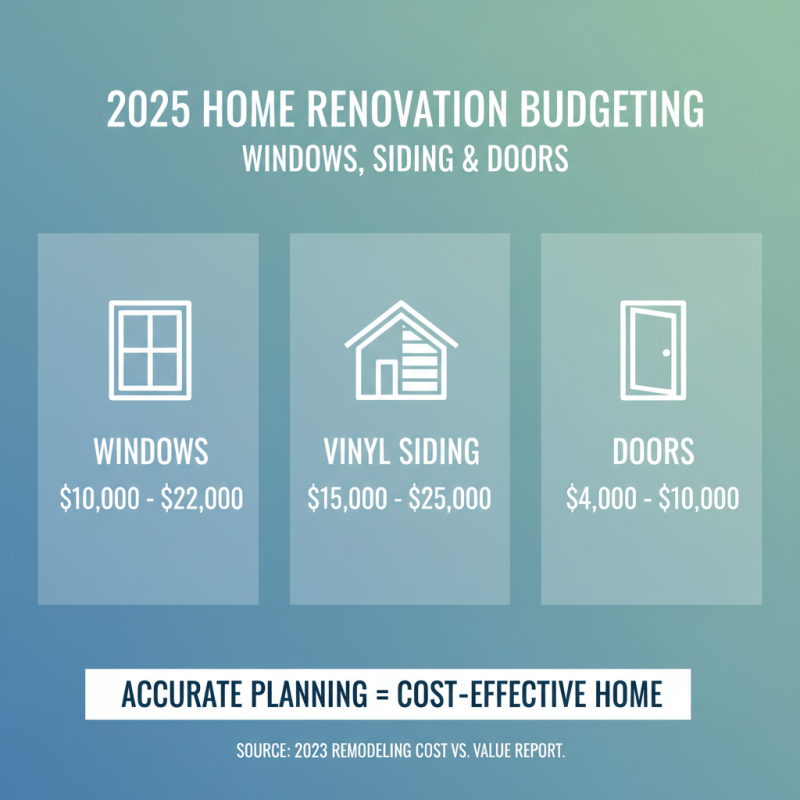How to Choose the Best Windows Siding and Doors for Your Home in 2025