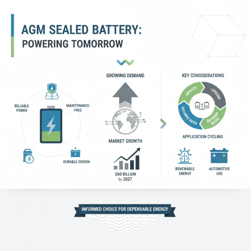 How to Choose the Best AGM Sealed Battery for Your Needs?