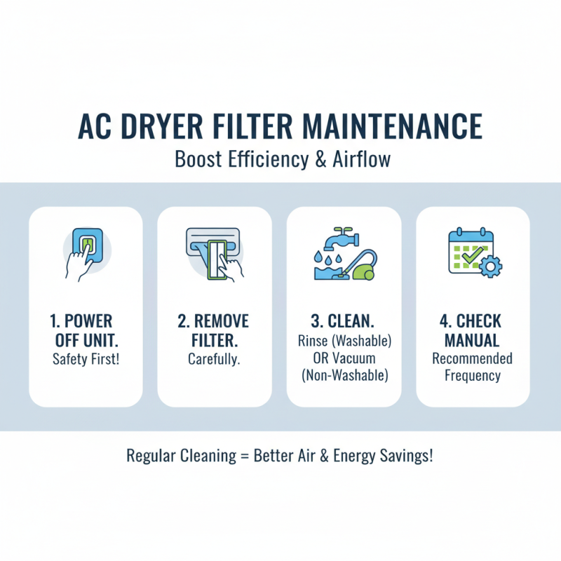 Essential Tips for Cleaning and Maintaining Your Air Conditioner Dryer Filter