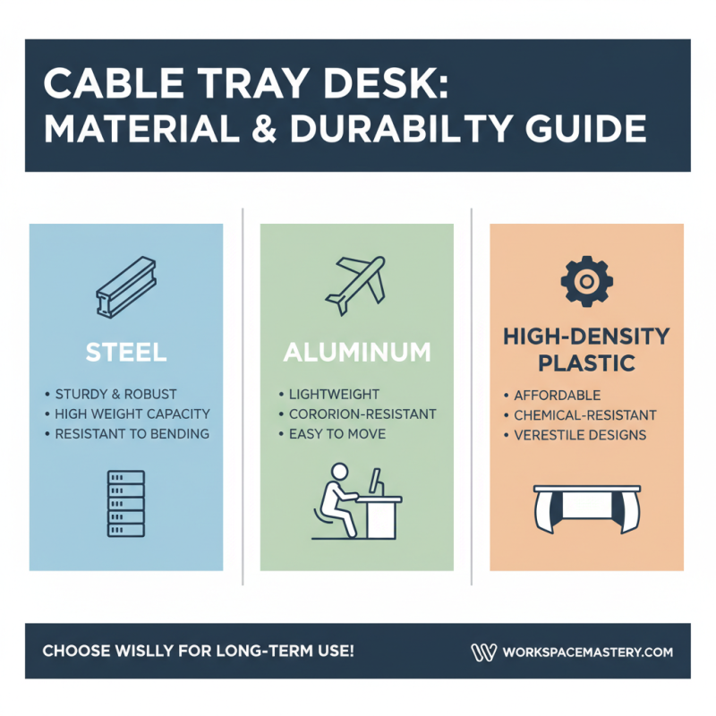 2025 Guide: How to Choose the Best Cable Tray Desk for Your Workspace