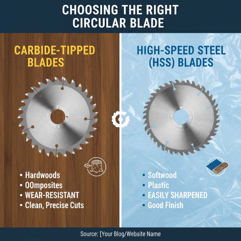 How to Choose the Right Circular Blades for Your Cutting Needs
