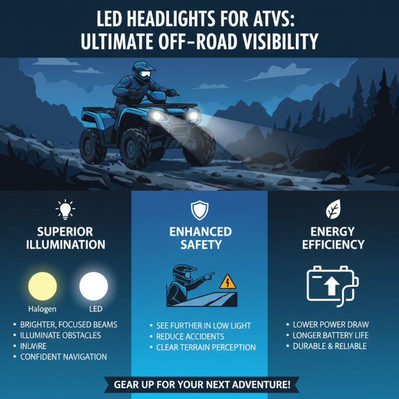 How to Choose the Best ATV LED Headlights for Your Off Road Adventures