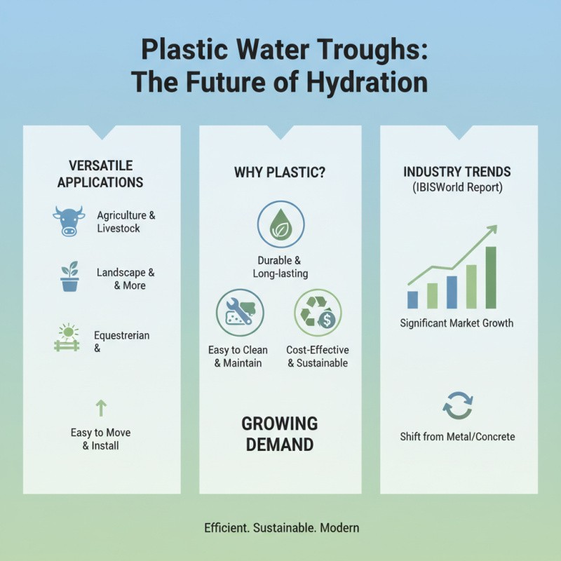 What is a Plastic Water Trough and How to Choose the Best One for Your Needs