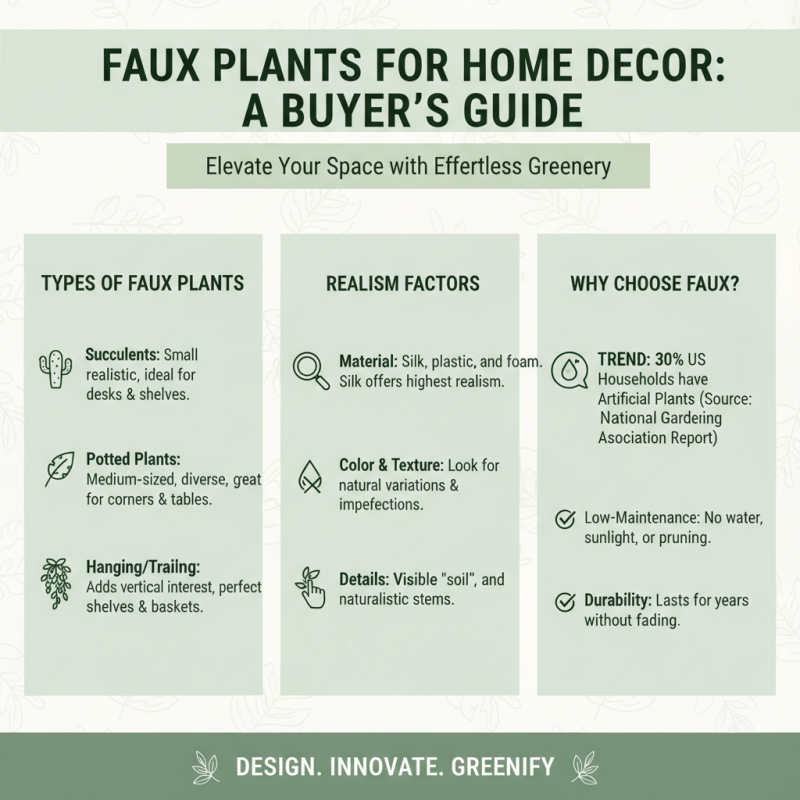 How to Choose Realistic Fake Plants for Your Home Decor