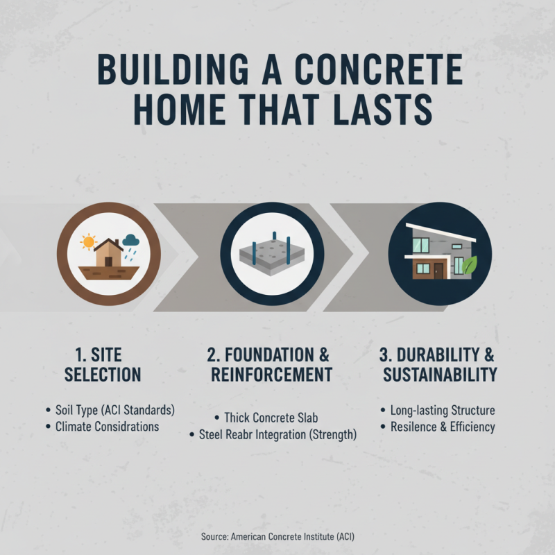 How to Build a Concrete Home That Lasts for Decades