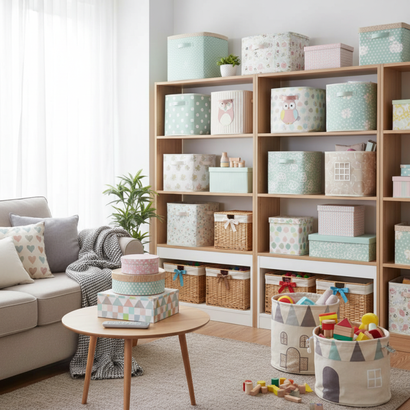 Why Cute Storage Boxes are Essential for Organizing Your Home Efficiently?