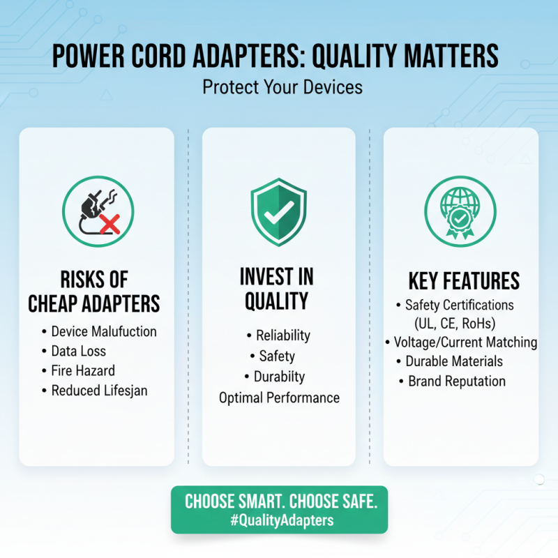 2025 How to Choose the Best Power Cord Adapters for Your Devices