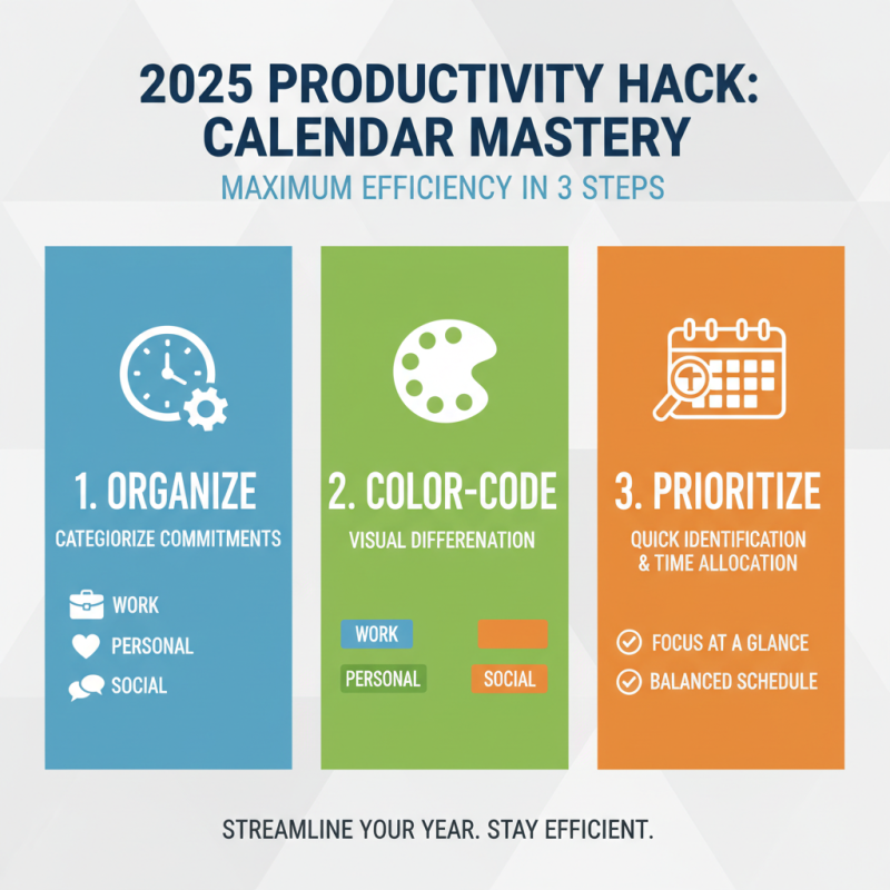 How to Use a Digital Calendar to Boost Your Productivity in 2025