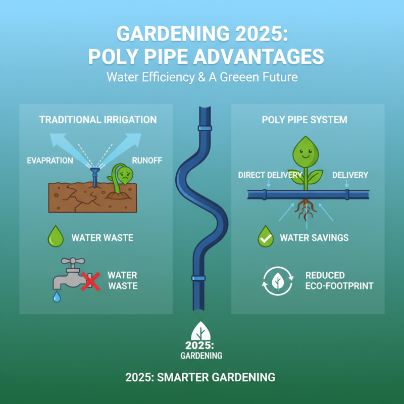 Top Benefits of Using Poly Pipe in 2025 Gardening and Irrigation Systems