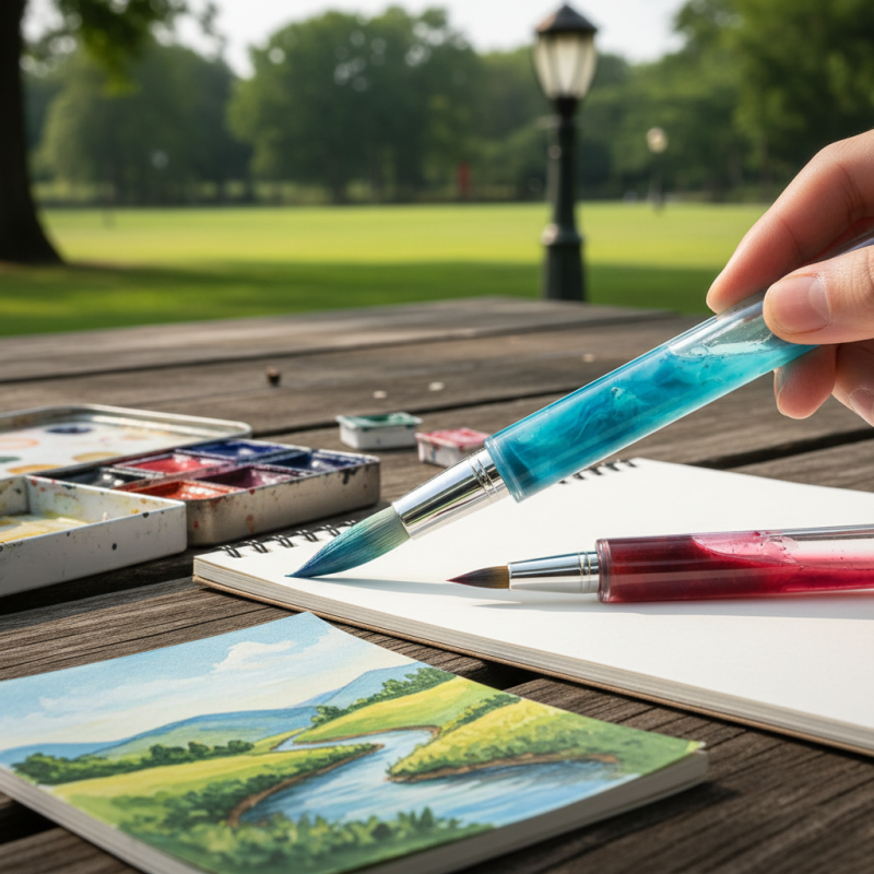 Why You Should Use Refillable Watercolor Brushes for Your Art Projects