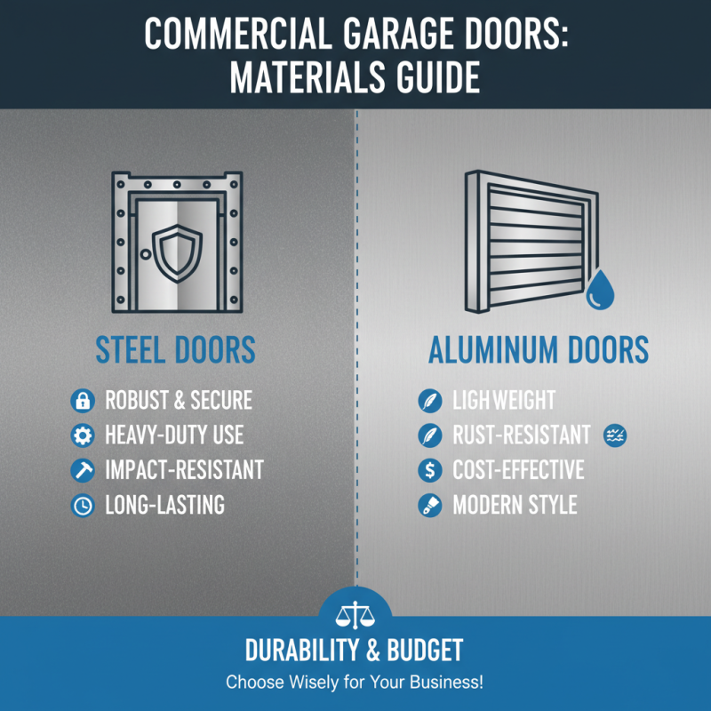 How to Choose the Right Commercial Garage Doors for Your Business Needs