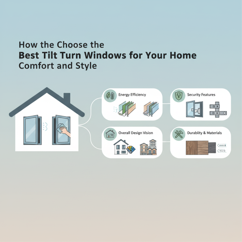 How to Choose the Best Tilt Turn Windows for Your Home Comfort and Style