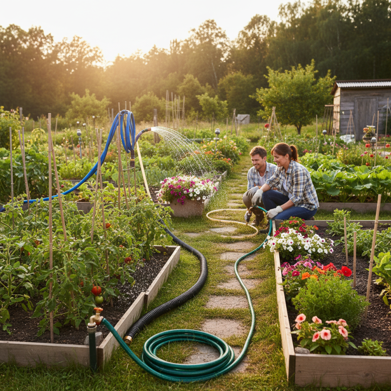 How to Choose the Best Irrigation Hoses for Your Garden Needs