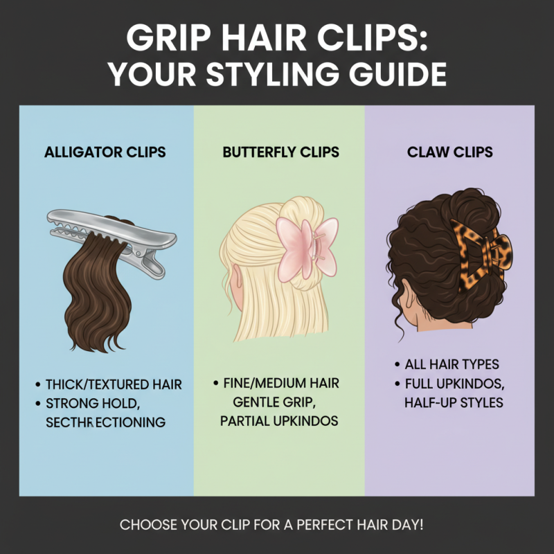 What is Grip Hair Clips and How to Choose the Best One for Your Hair