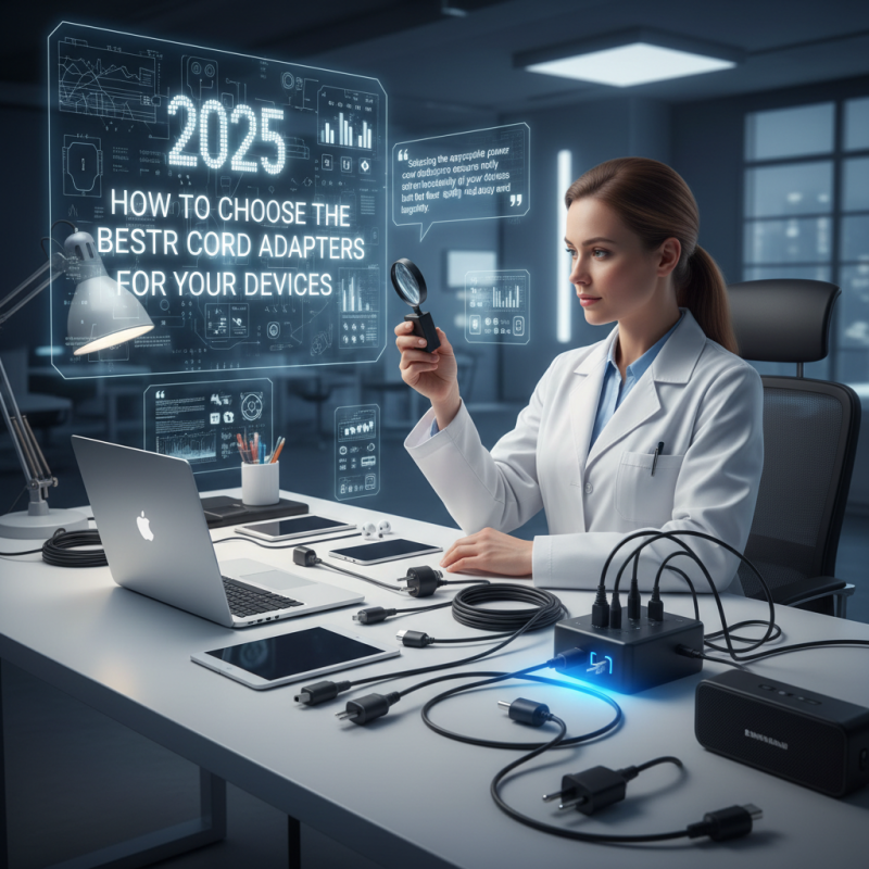 2025 How to Choose the Best Power Cord Adapters for Your Devices