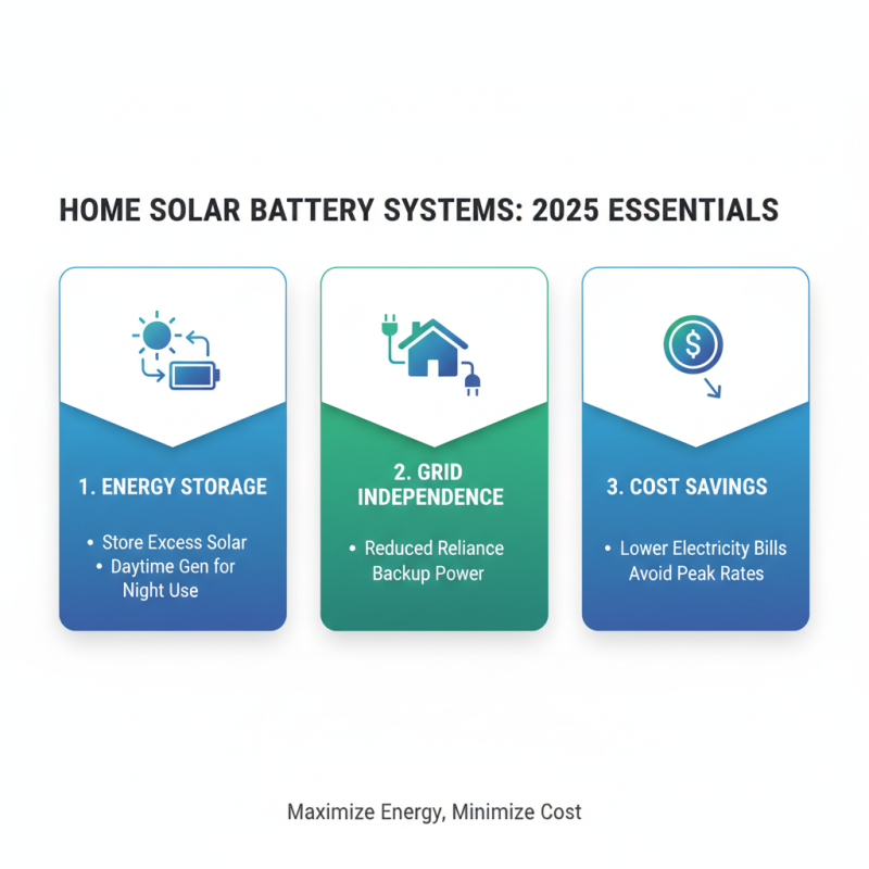 2025 Top Home Solar Power Battery Systems: Benefits and Key Features to Consider