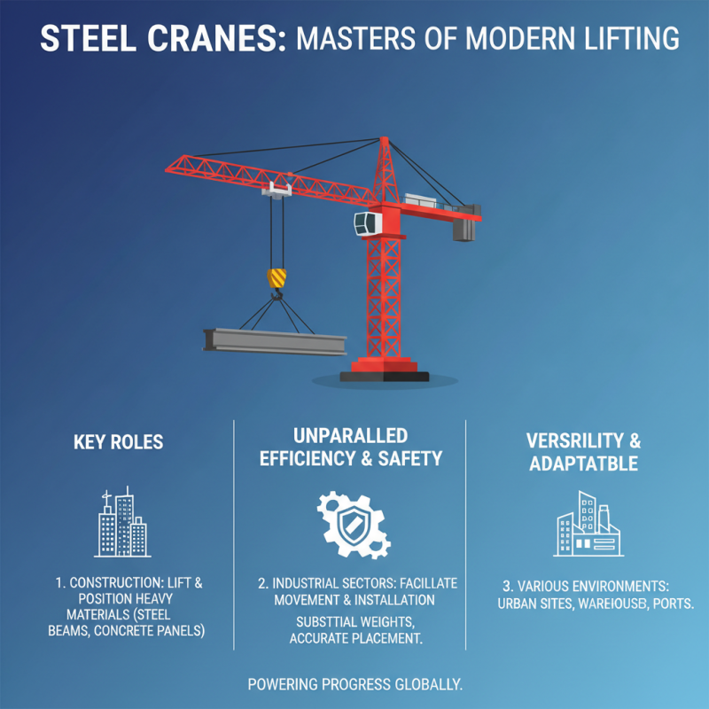 Why Steel Cranes Are Essential for Construction and Industrial Projects