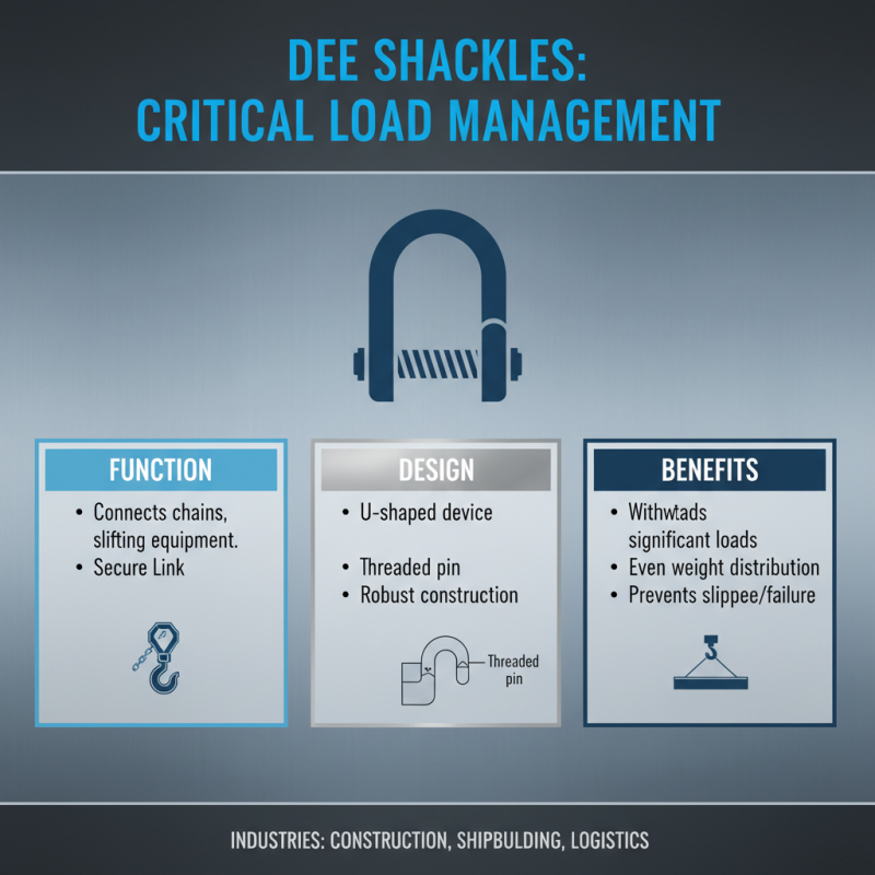 Why Dee Shackles Are Essential for Effective Load Management