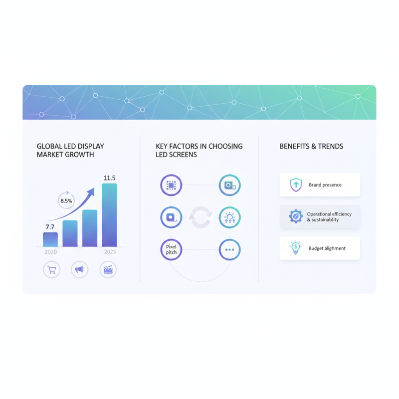 How to Choose the Right LED Screen for Your Needs: A Complete Guide