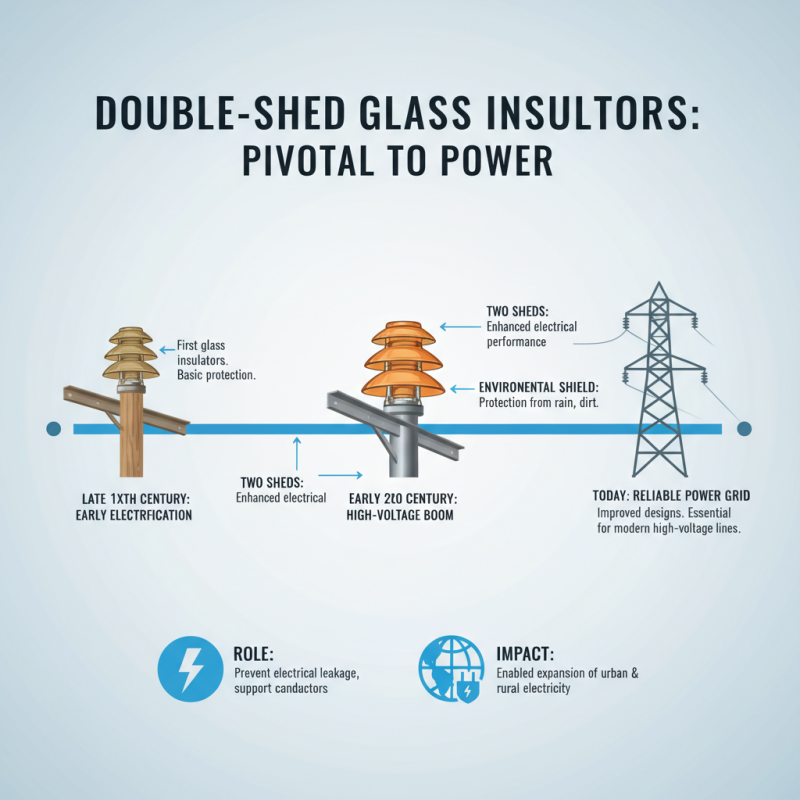 What is a Double Shed Glass Insulator and How Does it Work