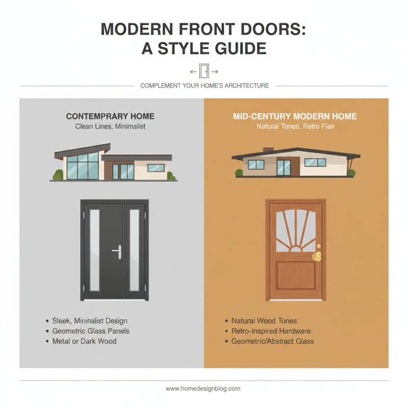 How to Choose the Perfect Modern Front Door for Your Home in 2025