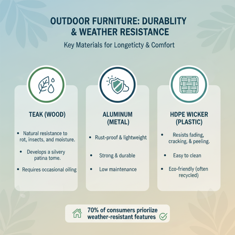 Top Outdoor Garden Furniture Ideas for Your Perfect Backyard Oasis