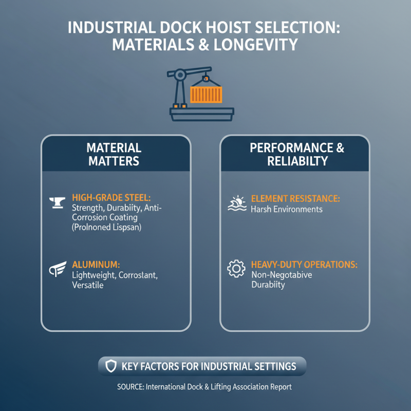 How to Choose the Right Dock Hoist for Your Industrial Needs
