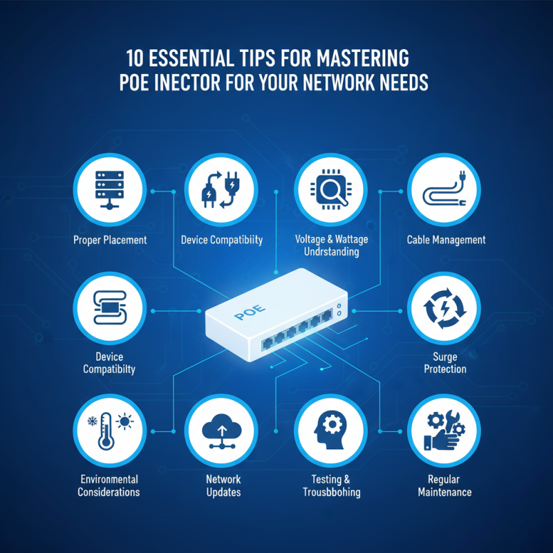 10 Essential Tips for Mastering Poe Injector for Your Network Needs