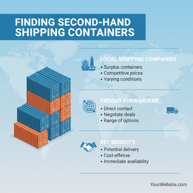 What is the Cost of Buying Second Hand Shipping Containers and Where to Find Them