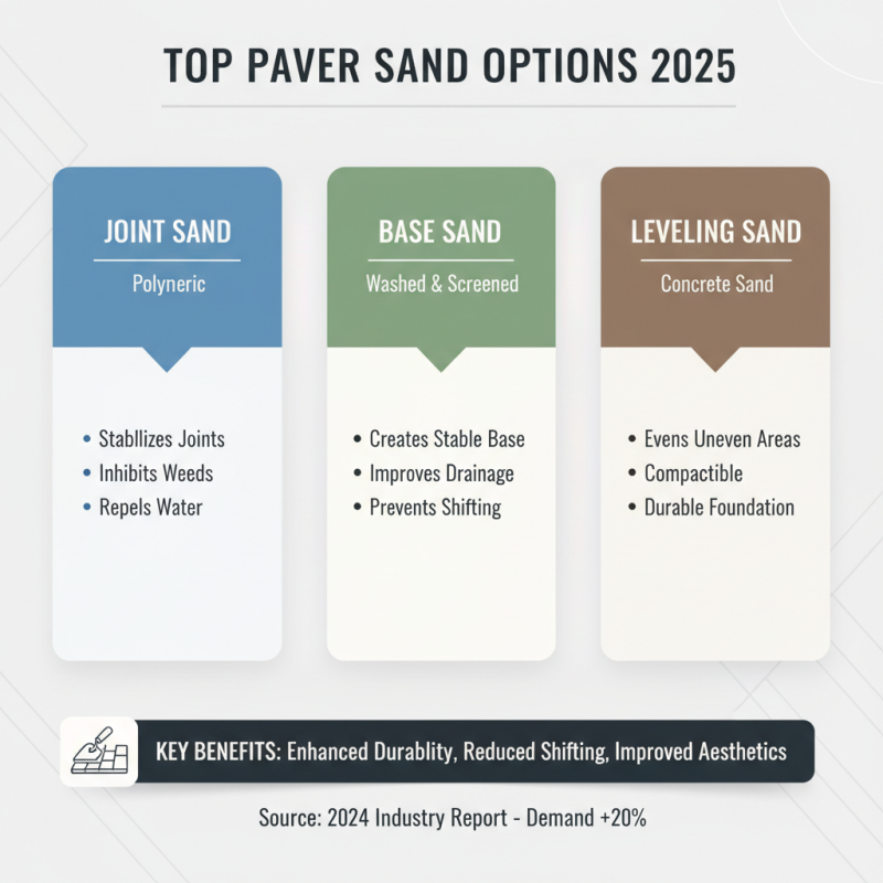 2025 Top Paver Sand Buying Guide Tips for Choosing the Best Options